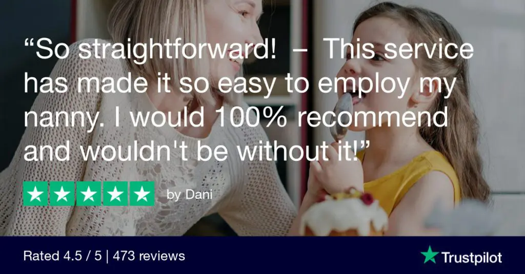 Trustpilot Review | Self Employed Nanny