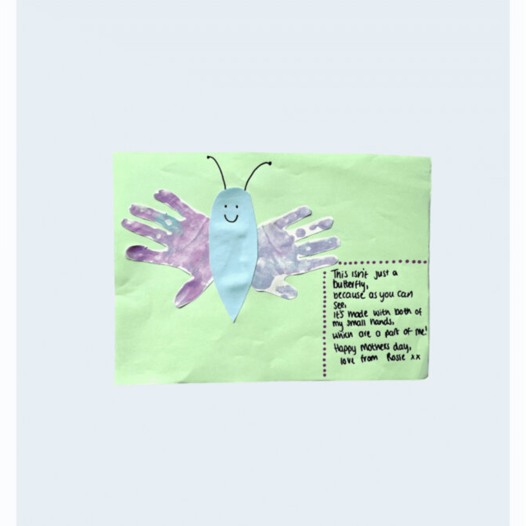 Handprint Cards | Nannytax