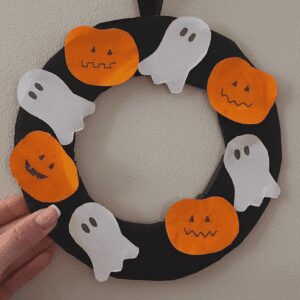 Nannytax NannyPax Halloween Wreath