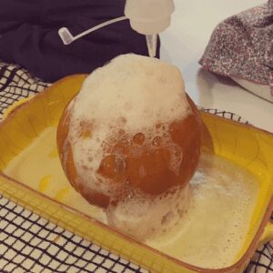 Nannytax - NannyPax Pumpkin Volcano Science Experiment