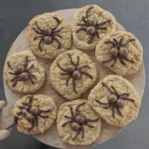 Nannytax Nannypax | Spooktacular Spider Cookies