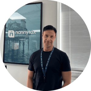 A photograph of Mark, Nannytax Payroll Team Leader