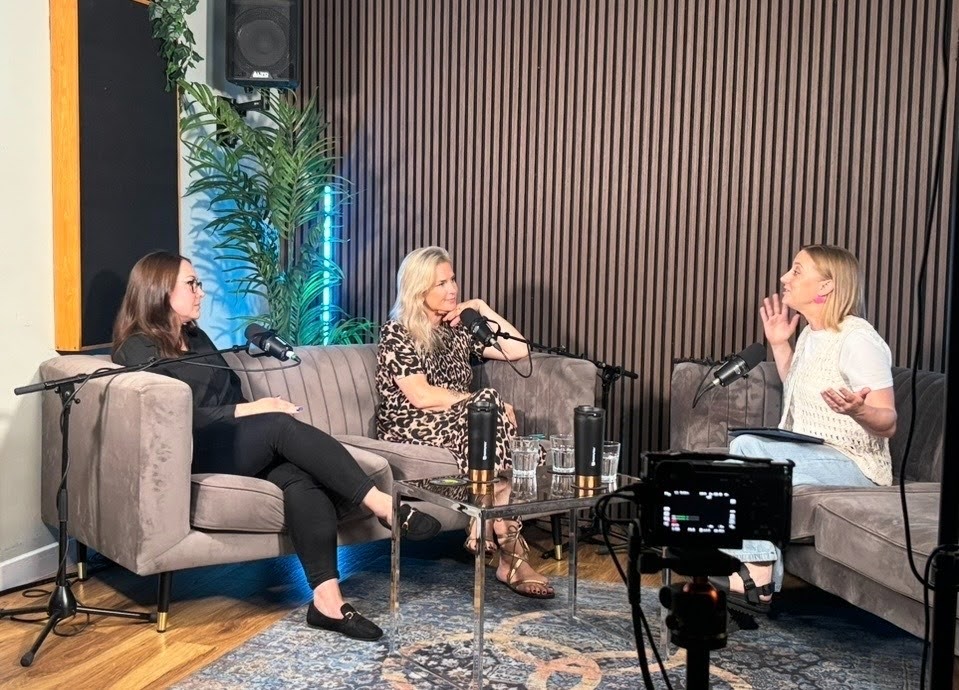 All Things Nanny podcast recording session