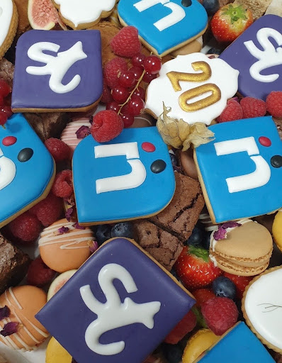 Nannytax and Stafftax celebratory biscuits
